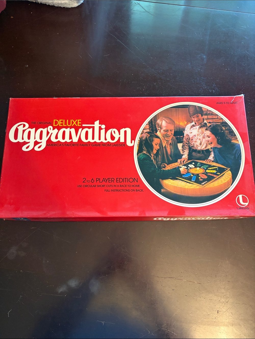 1970 lakeside Aggravation Game Board - Multicolor Classic Playset
